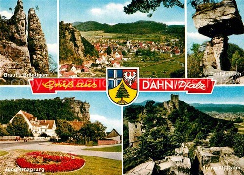 Dahn felsformationen braut und - dahn,