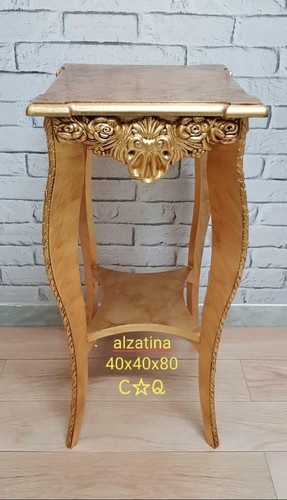 Hoher quadratischer tisch - quadratischer,