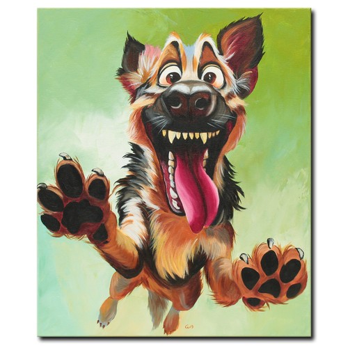 Acryl bild gemälde modern - bild,