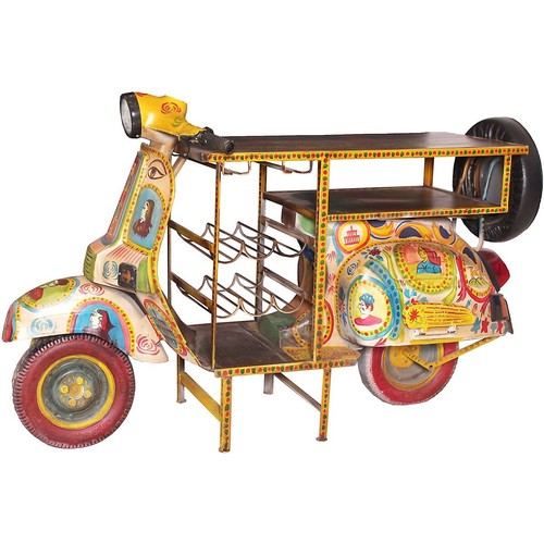 Weinbar coole vespa optik - coole,
